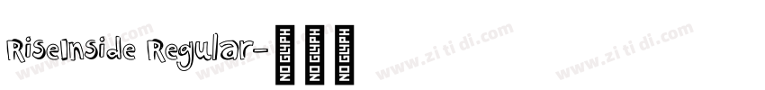 RiseInside Regular字体转换